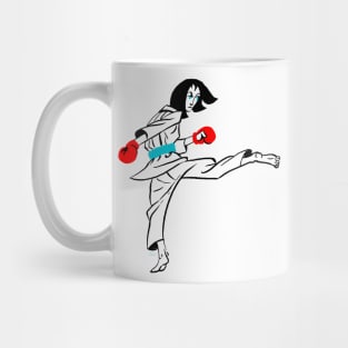 Taekwondo Woman Mug